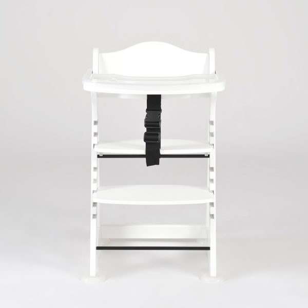 DSC_2698 Adjustable Wooden Baby High Chair, Multifunctional Convertible Toddler Feeding Chair for Home