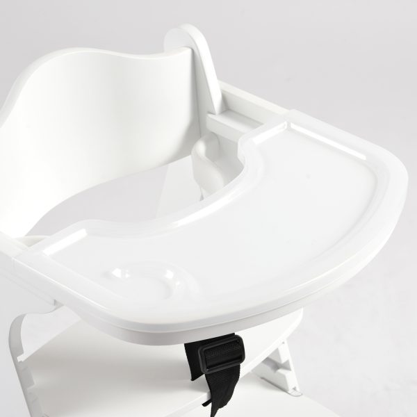 DSC_2733 拷贝 Adjustable Wooden Baby High Chair, Multifunctional Convertible Toddler Feeding Chair for Home