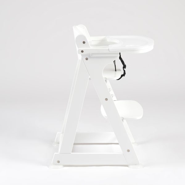 DSC_2769 Adjustable Wooden Baby High Chair, Multifunctional Convertible Toddler Feeding Chair for Home