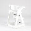 DSC_2771 Adjustable Wooden Baby High Chair, Multifunctional Convertible Toddler Feeding Chair for Home