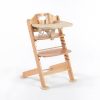 Adjustable Wooden High Chair for Babies & Toddlers