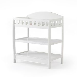 Adjustable Wooden Baby High Chair, Multifunctional Convertible Toddler Feeding Chair for Home