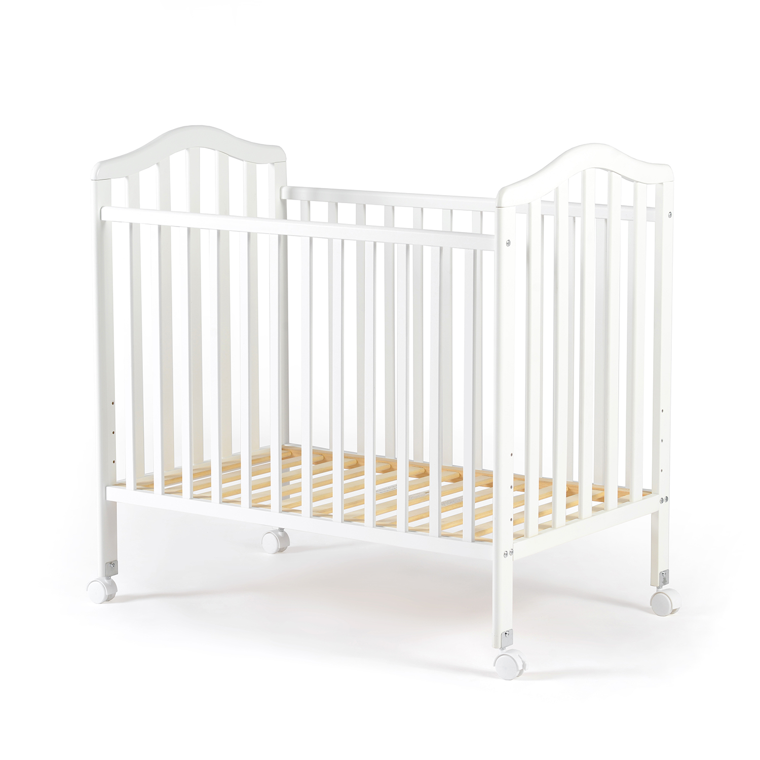 Convertible Baby Crib, 3-in-1 Convertible Crib from Infant to Toddler, Solid Wood Nursery Bed with Adjustable Height, Safe & Non-Toxic for Baby