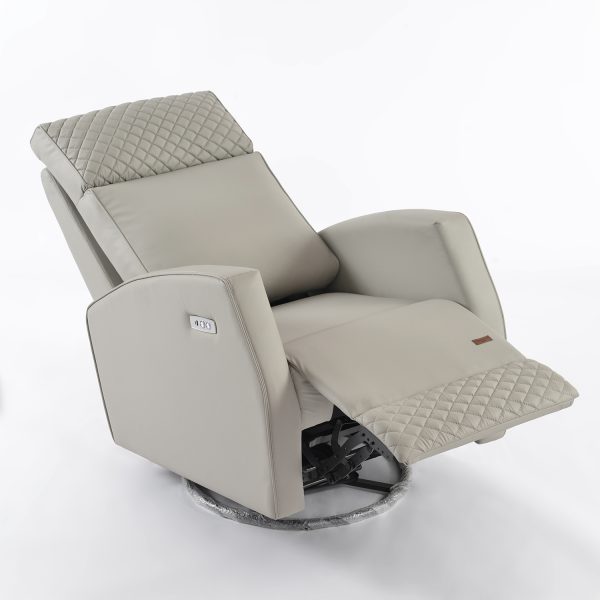 Electric Reclining Glider Rocking Chair for Nursing