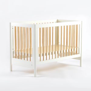 Convertible Baby Crib, 3-in-1 Convertible Crib from Infant to Toddler, Solid Wood Nursery Bed with Adjustable Height, Safe & Non-Toxic for Baby