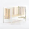 convertible crib design for newborn and toddler