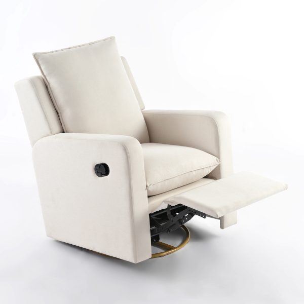微信图片_20250807101335 360° Swivel Glider Recliner Chair | OEM Nursery Rocking Chair Manufacturer