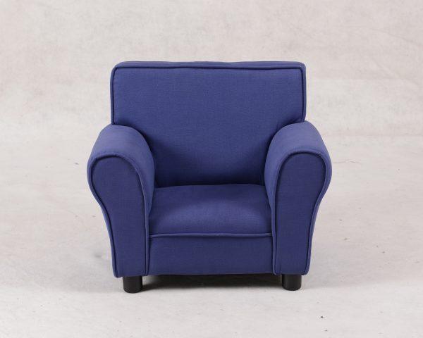 Blue kids sofa chair