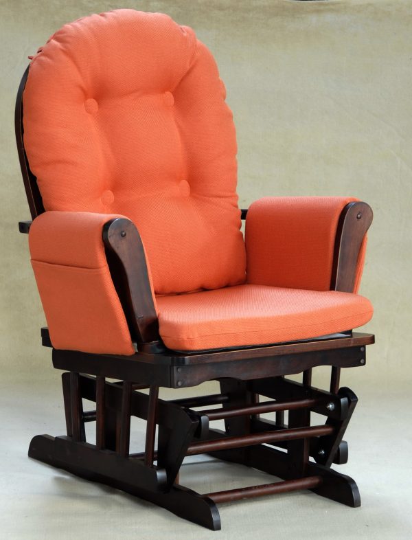_DSC1403 Classic Glider Chair with Ottoman for Nursery | OEM Baby Furniture Manufacturer