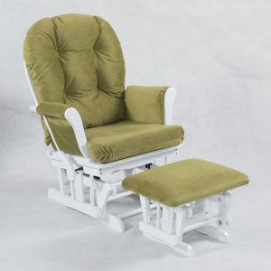glider-chair-with-ottoman-white