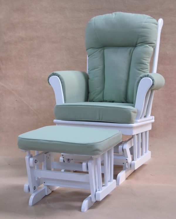 Baby feeding chair with matching ottoman