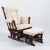 DSC_0401 Classic Nursery Glider Rocking Chair with Ottoman | OEM Baby Furniture Manufacturer
