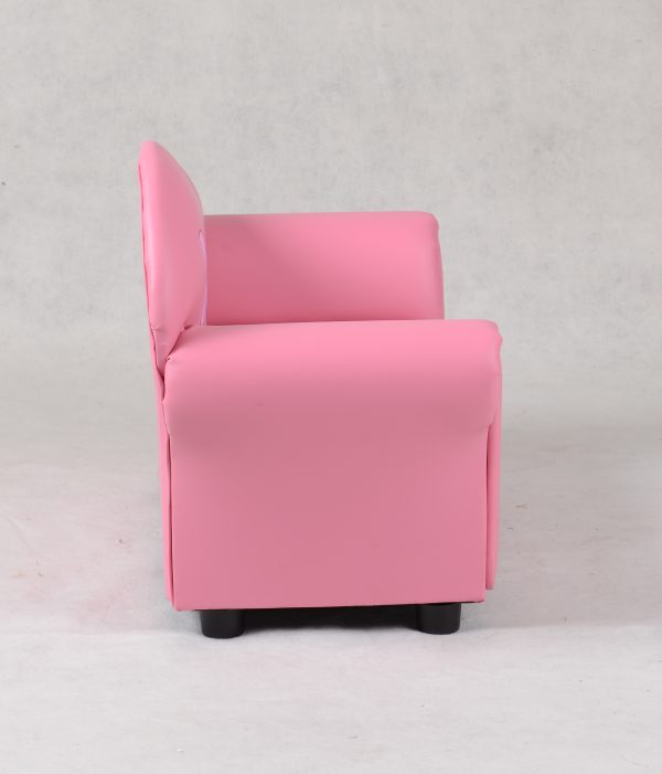 pink-childrens-loveseat-sofa.jpg Pink children's loveseat sofa