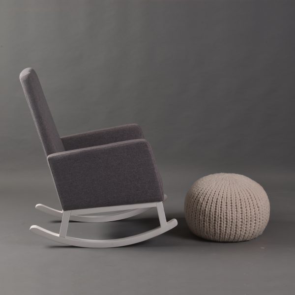 Scandinavian rocking chair for baby room