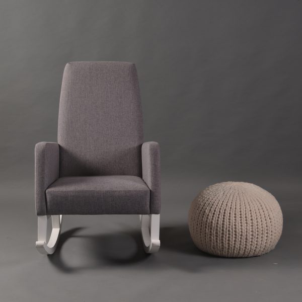 Scandinavian rocking chair for baby room