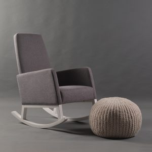 modern-nursery-rocking-chair.jpg Modern nursery rocking chair with wooden base