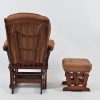 DSC_5837 Classic Nursery Glider Rocking Chair with Ottoman | OEM Baby Furniture Manufacturer