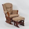 DSC_5839 Classic Nursery Glider Rocking Chair with Ottoman | OEM Baby Furniture Manufacturer