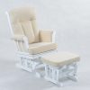 Glider chair with ottoman for nursery