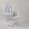 报价图片 Classic Glider Chair with Ottoman for Nursery | OEM Baby Furniture Manufacturer