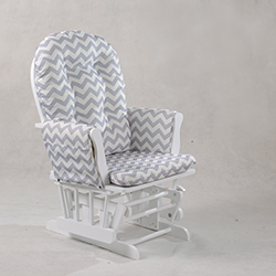 报价图片 Classic Glider Chair with Ottoman for Nursery | OEM Baby Furniture Manufacturer