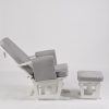 25t (7) Adjustable Back Nursery Glider with Ottoman – Wooden Nursing Chair