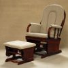 _DSC0078 High Back Wooden Nursery Glider Chair with Ottoman