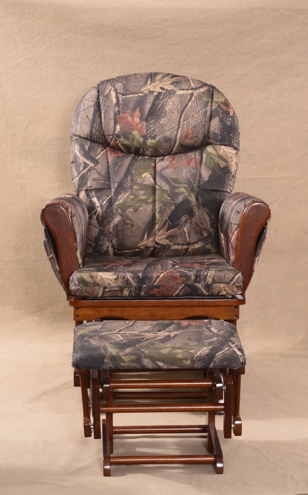 _DSC0242 Upholstered Wooden Glider Chair with Ottoman