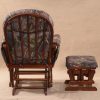 _DSC0244 Upholstered Wooden Glider Chair with Ottoman