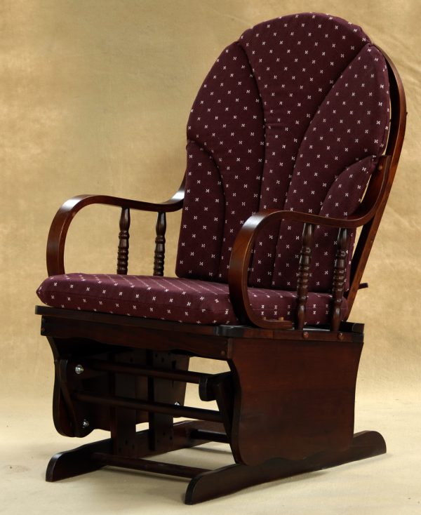 Classic Nursery Rocking Chair classic nursery rocking chair with high back cushion design
