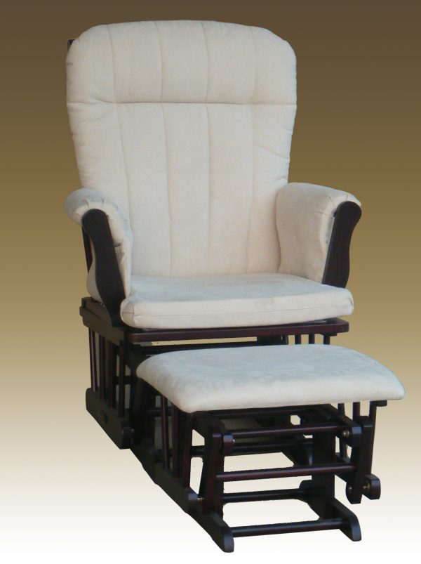Wooden Frame Nursery Feeding Chair wooden frame nursery feeding chair with comfortable cushions