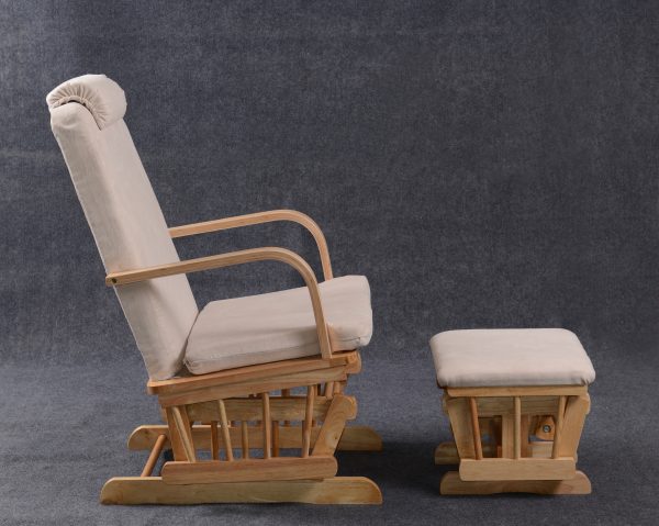 DSC_0336 High Back Nursery Glider with Headrest and Ottoman