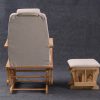 DSC_0337 High Back Nursery Glider with Headrest and Ottoman