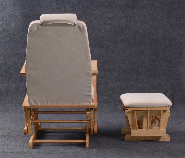 DSC_0337 High Back Nursery Glider with Headrest and Ottoman