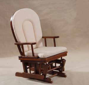 Wooden Nursery Glider Rocking Chair