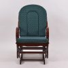 DSC_0417 Custom Wooden Rocking Chair with Ottoman for Nursery Furniture Manufacturer