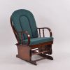 DSC_0419 Custom Wooden Rocking Chair with Ottoman for Nursery Furniture Manufacturer