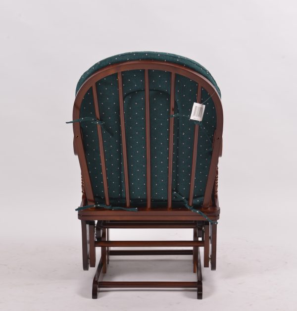 DSC_0422 Custom Wooden Rocking Chair with Ottoman for Nursery Furniture Manufacturer
