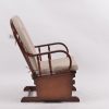 DSC_0430 Custom Wooden Rocking Chair with Ottoman for Nursery Furniture Manufacturer