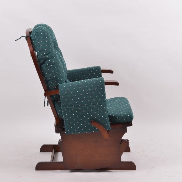 DSC_0446 Upholstered Wooden Glider Chair with Ottoman