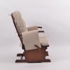 DSC_0450 Upholstered Wooden Glider Chair with Ottoman