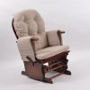 DSC_0451 Upholstered Wooden Glider Chair with Ottoman