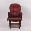 DSC_0456 Upholstered Wooden Glider Chair with Ottoman