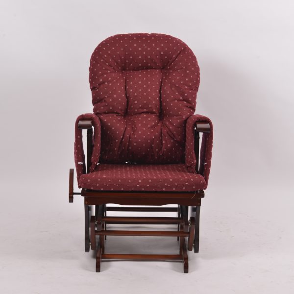 DSC_0456 Upholstered Wooden Glider Chair with Ottoman