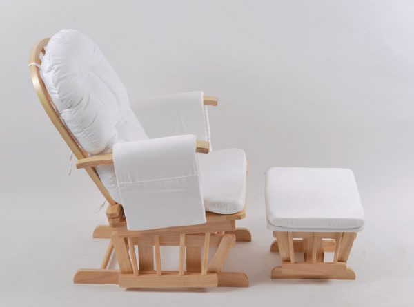DSC_0552 Upholstered Wooden Glider Chair with Ottoman