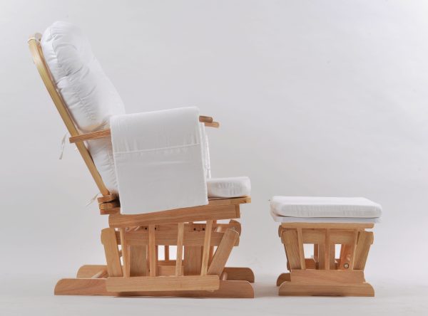 DSC_0553 Upholstered Wooden Glider Chair with Ottoman