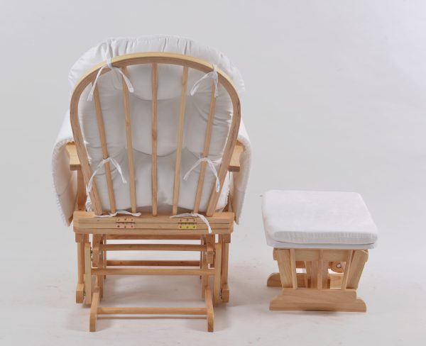DSC_0555 Upholstered Wooden Glider Chair with Ottoman