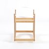 Wooden Rocking Baby Bassinet with Woven Basket & Canopy