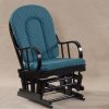 DSC_0708 Custom Wooden Rocking Chair with Ottoman for Nursery Furniture Manufacturer