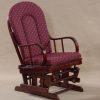 DSC_0710 Custom Wooden Rocking Chair with Ottoman for Nursery Furniture Manufacturer